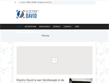 Tablet Screenshot of electrodavid.be